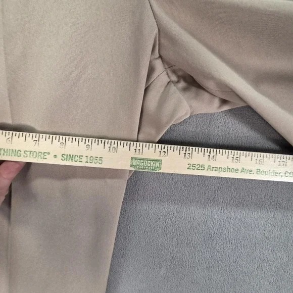 PING Pants Mens 36x30 Beige Golf Chino Polyester Performance Front Straight Leg - Picture 6 of 14